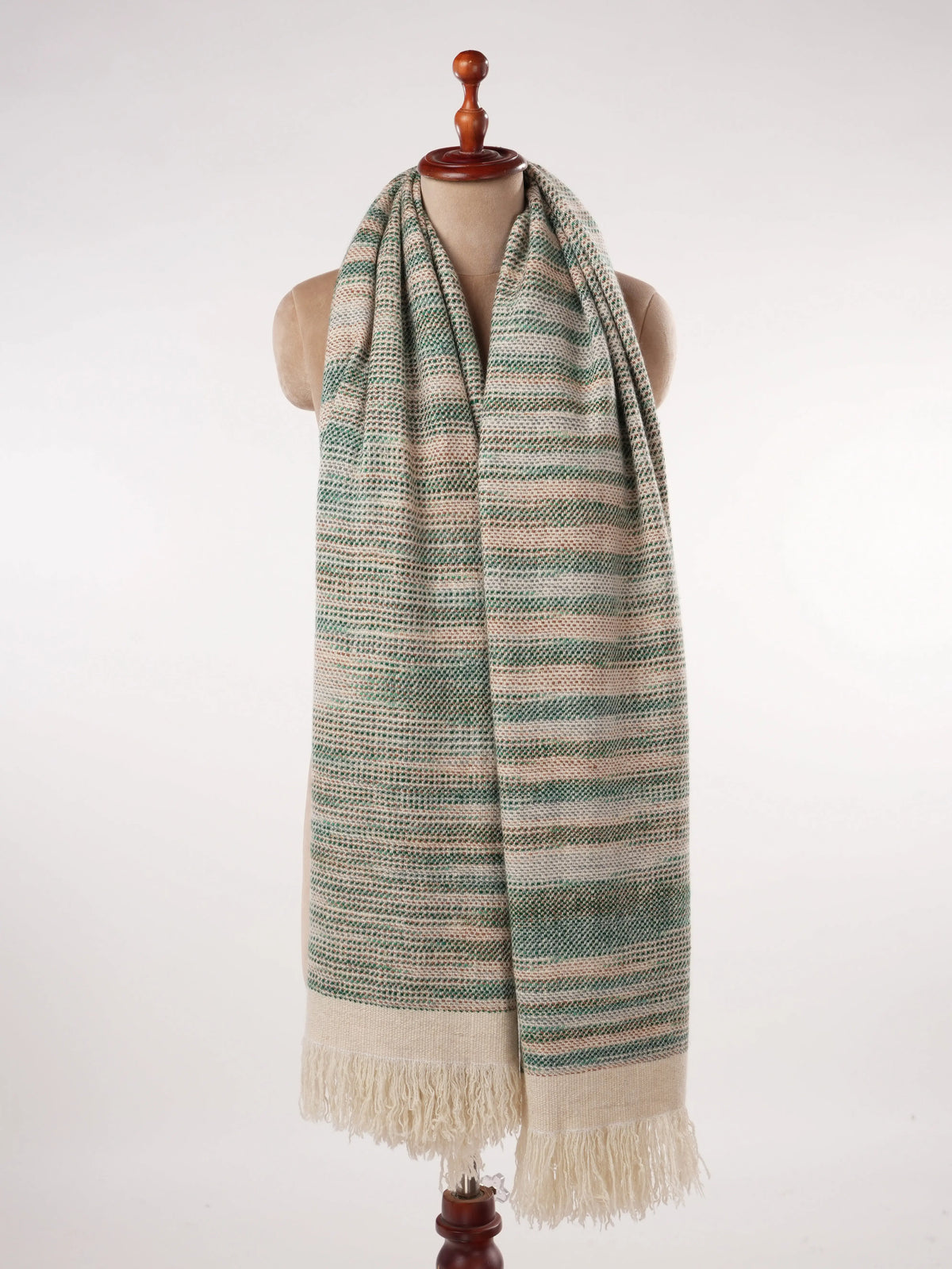 Handspun Thick Handwoven Authentic Pashmina Shawl