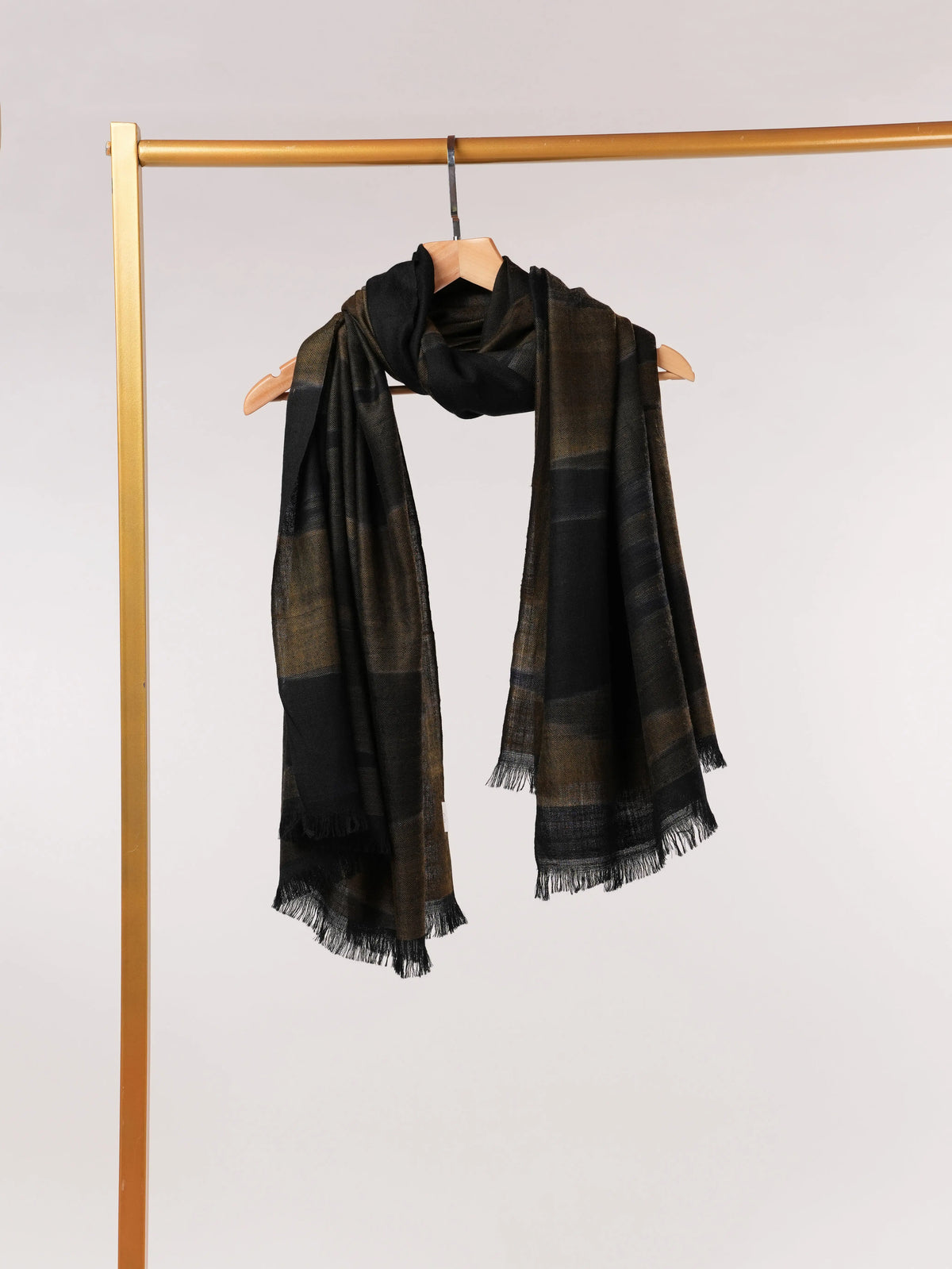 Ikat Handwoven Pure Pashmina Shawl
