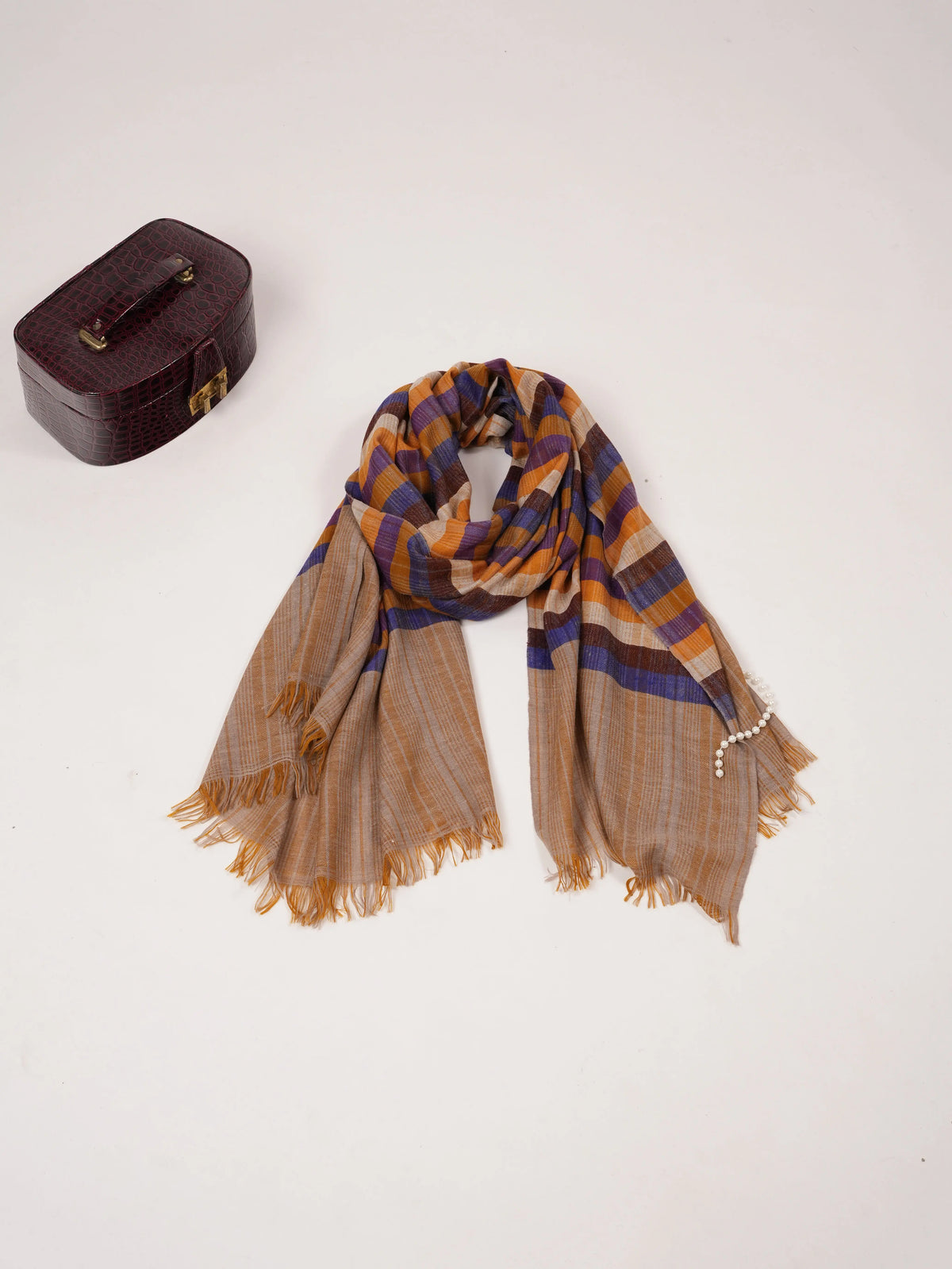 Contemporary Featherlight Original Pashmina Shawl