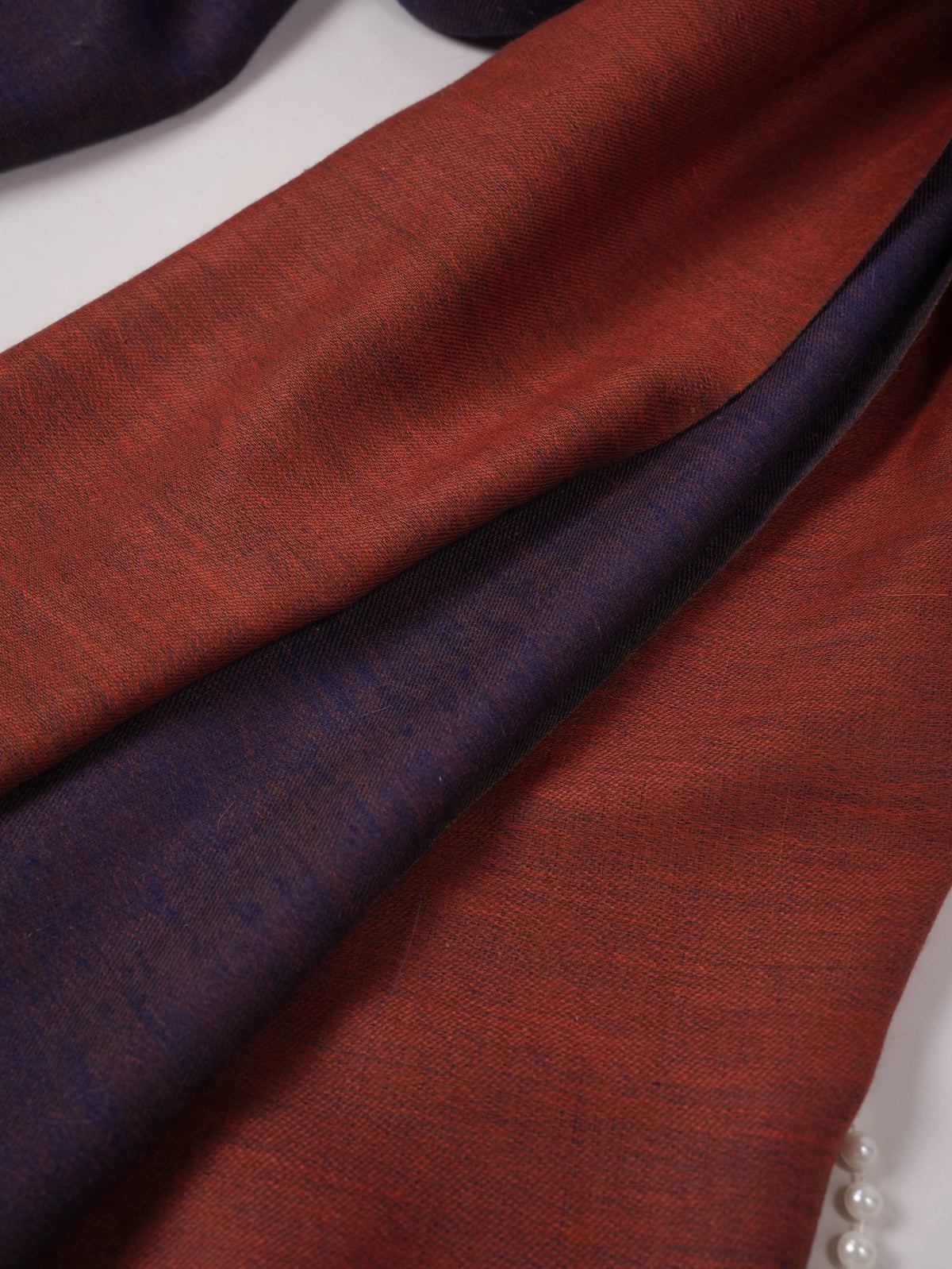 Handwoven Classic Pashmina Shawl in Dual Shade