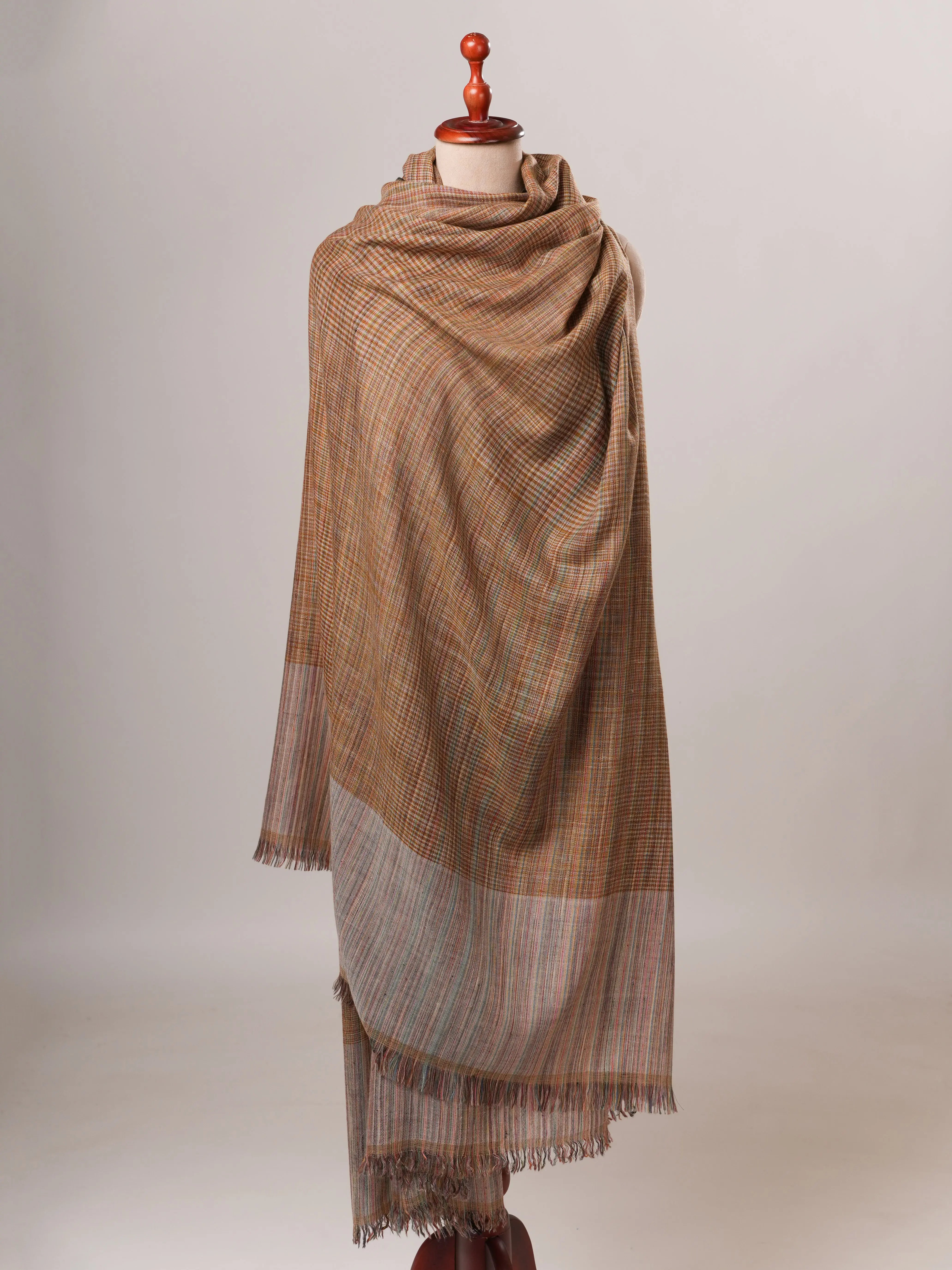 Oversized Featherlight Handwoven Pure Pashmina Shawl Shahkaar Global