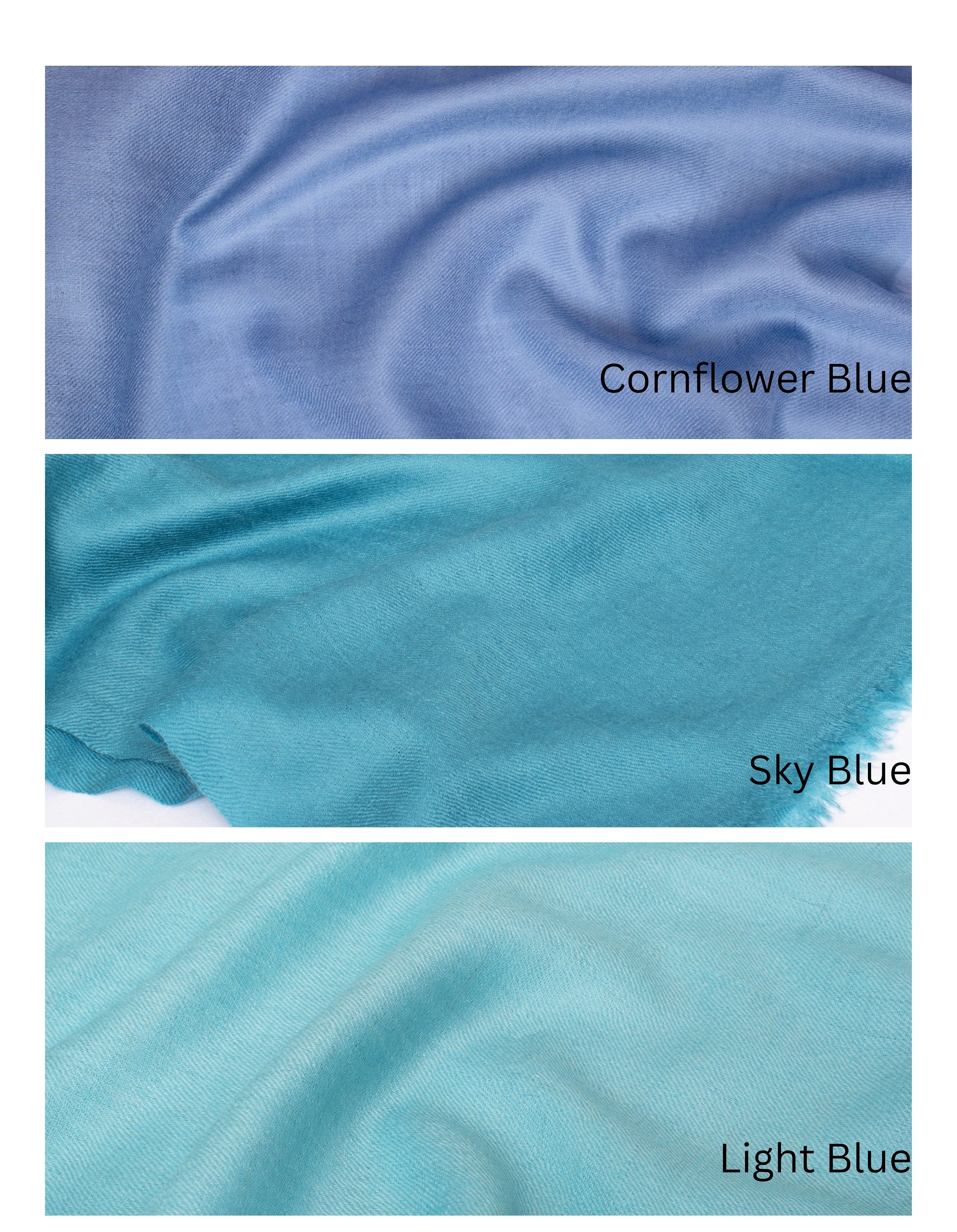 29 Fresh Pashmina Colors | 100% Pashmina Scarf | Cashmere Wrap | Soft Lightweight Shawl | Handwoven Kashmiri Stole | All Season Gift Shahkaar