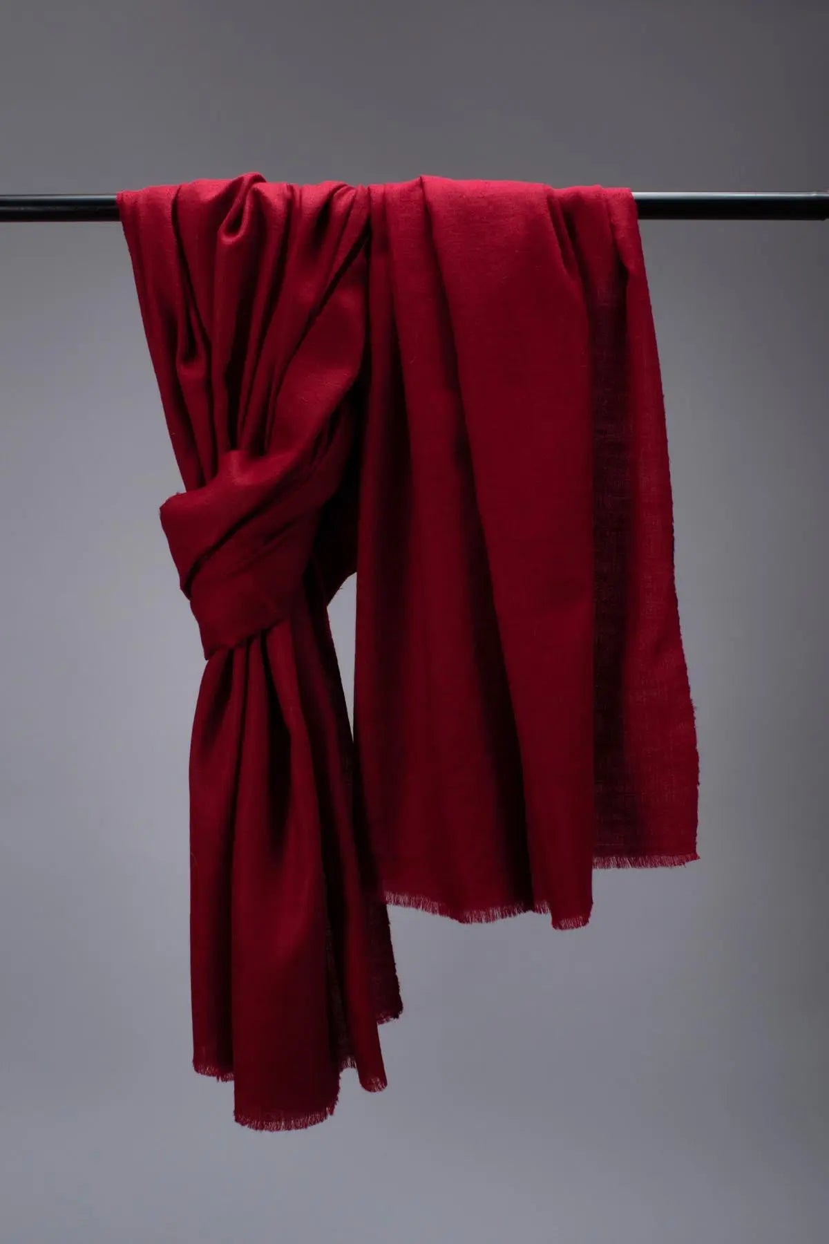 Maroon Pashmina Shahkaar