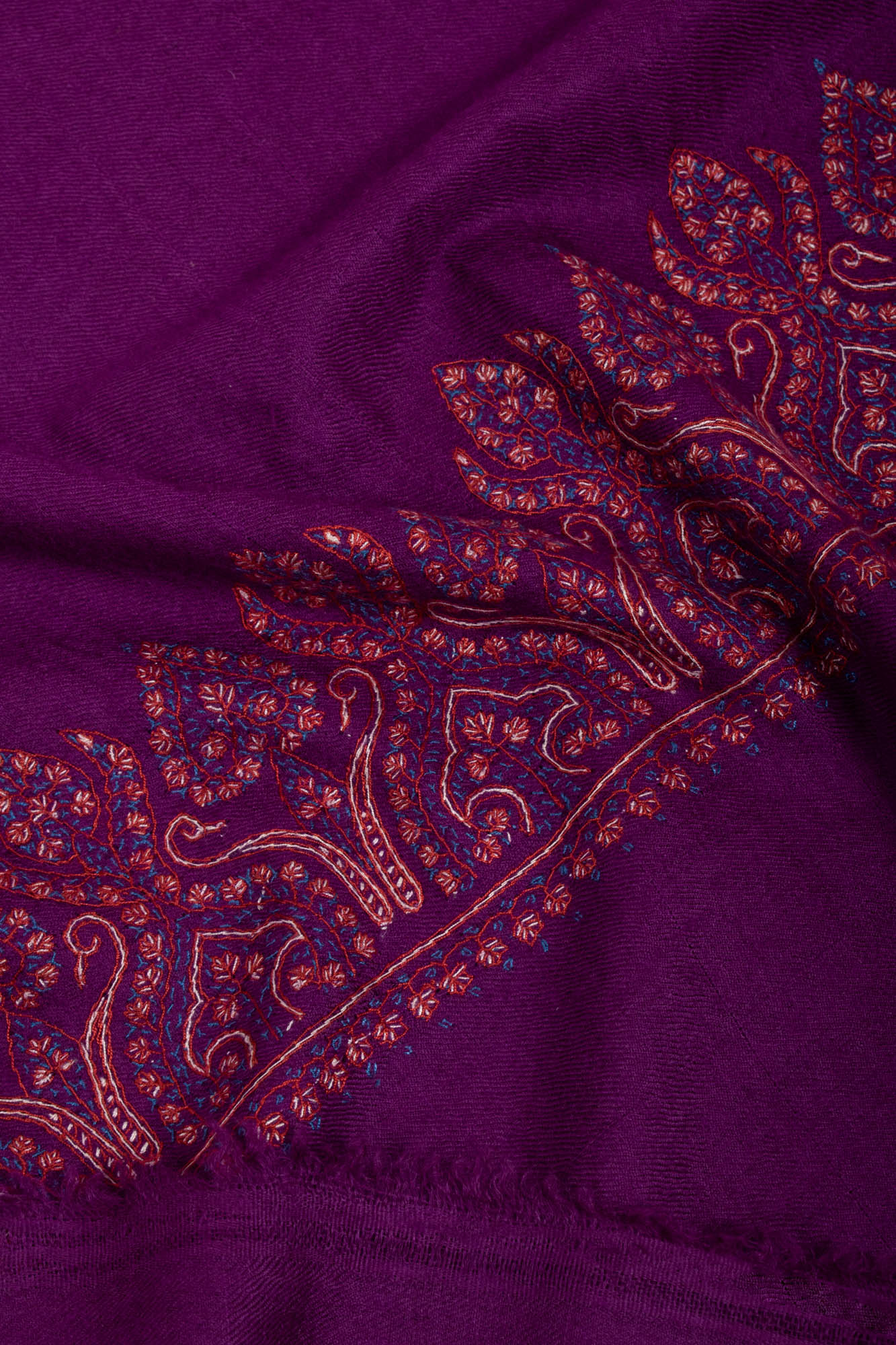 Écharpe Purple Royal Palla Pashmina - Nouveau-Brunswick